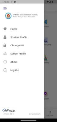 Carmel Convent HS Badlapur android App screenshot 1